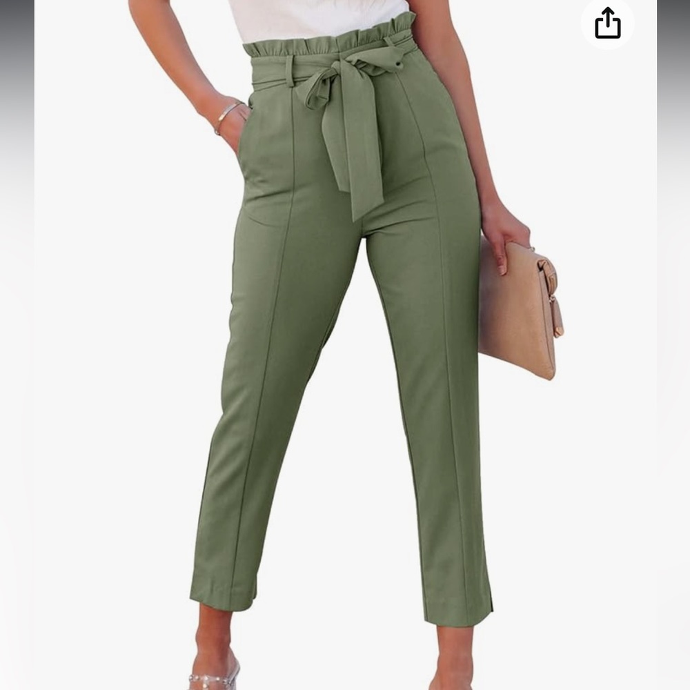 2 for $16! Army Green Dress Pants